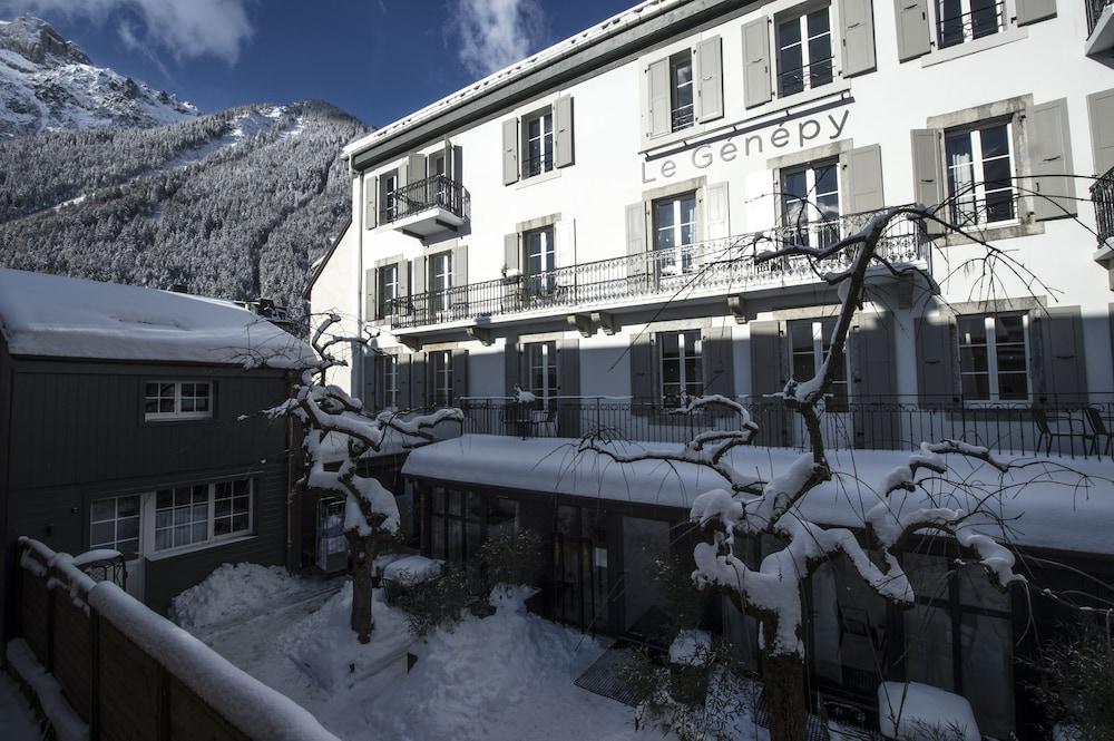 Le Génépy - Appart'hôtel de Charme Chamonix Esterno foto